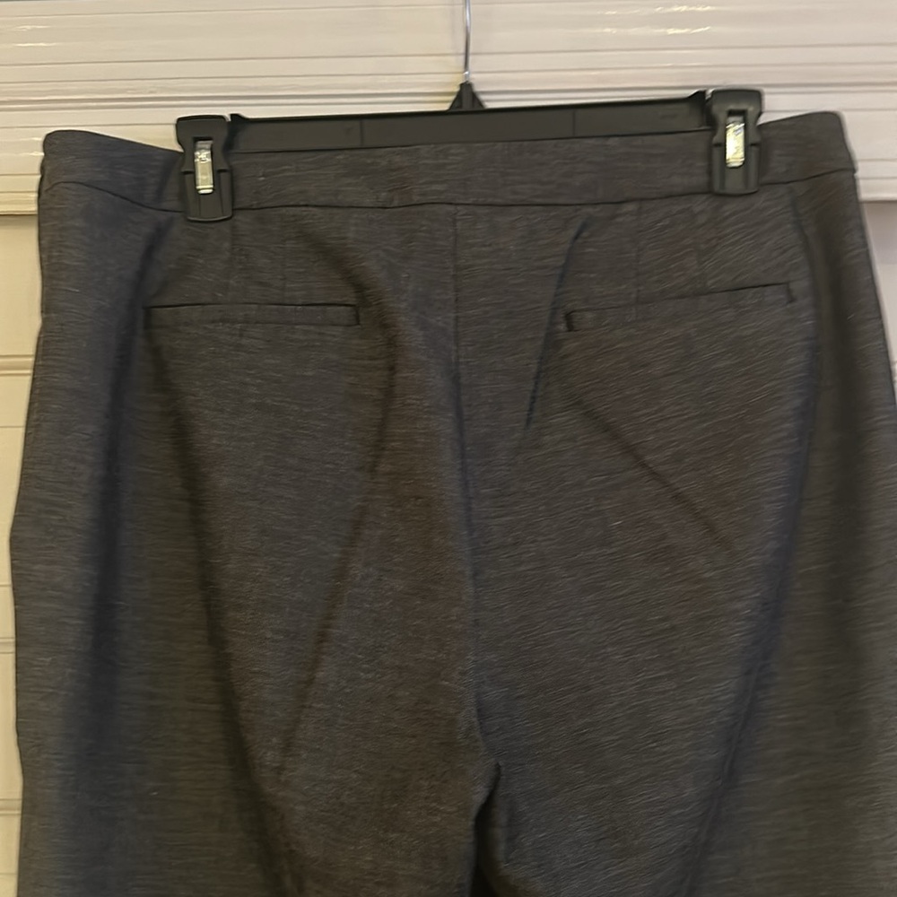 Talbots sz16 chatham ankle pants side zip, buttons on bottom - Picture 6 of 6